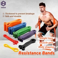 Gym Natural latex Resistance Band exercise band Elastic Band Fitness Exercise Yoga Band pull up Band