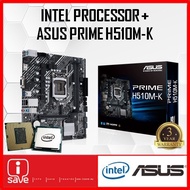 ASUS PRIME H510M-K H510 LGA1200 MOTHERBOARD + Intel 10TH / 11TH GEN CORE PENTIIUM / I3 / I5 / I7 / I