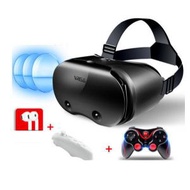 VR眼鏡3D眼鏡(VRGX7—藍光+耳機 +VR手柄+遊戲手柄)