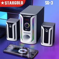 Home theater system 2.1 channel Stargold SG-G3 Quality Bluetooth+ usb+ FM Radio
