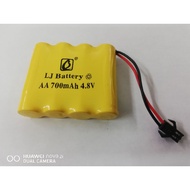 Battery rechargeable untuk kereta rc 4.8 volt nicd hsp