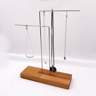 鐵木和　簡鍊項鍊架　飾品展示架　首飾架　珠寶陳列架　項鍊掛架