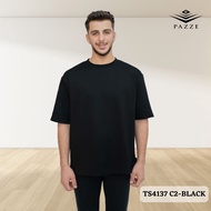 Pazze Men Oversized Tshirt Plain T-shirt Semi Cotton 260gsm - TS4137
