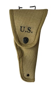 CALYX M1916 M1 Experimental Canvas Holster for M1911 .45 1911 (Colt) Semi-Auto Pistol Canvas Holster