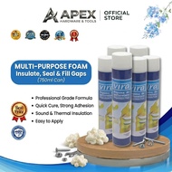 Vira Polyurethane Foam PU Foam Spray (750ml) Fills Cracks Vira Polyurethane Foam PU Foam Spray