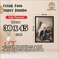 Super Jumbo Photo Printing Size 30 x 45 cm 12RS 12RP