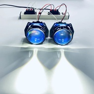 140W 3 Inch LED Projector Blue-RHD Lens