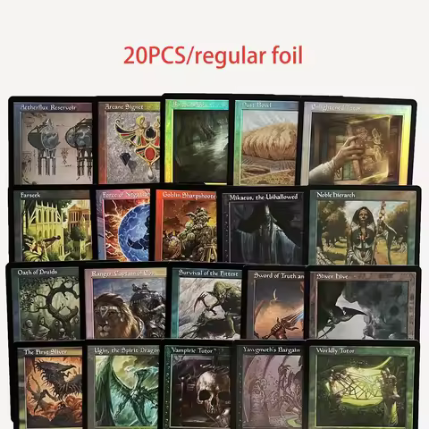 Custom Proxy Foil Cards High Quality Table Game Cards Enlightened Tutor Intuition Farseek Mox Diamon