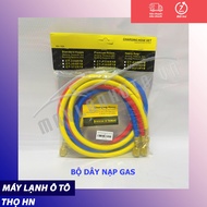 Bộ dây nạp ga điều hòa ô tô ( gồm 3 dây 2 loại 1m5 và 1m8 ) hàng Đài Loan