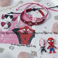 NEW SPIDERMAN MILES MORALES COUPLE BRACELET - SPIDERMAN COUPLE BRACELET