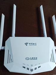 二手 電信 九聯科技UNR030H1 mesh帶IPTV無線5G雙頻路由器WIFI6