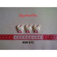 (6 pcs) Resin 673 (RSN 673) | Craft Material Shop | Ikeya Ribbon Center