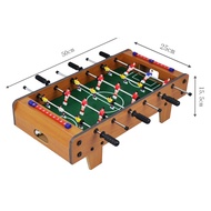 SIMPLICO Wooden Mini Tabletop Football Portable Table Football Futsal Soccer Game Board Game Toy (Ty