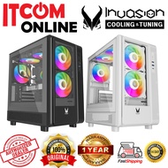 INVASION C1000 TG MATX CASING (CS-INV-C1000-BK/CS-INV-C1000-WH)0 BLK/WHT