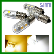 SJRTH ไฟ LED ตู้เย็นขนาดเล็ก E14 SMD5050หลอดไฟ0.5W 1W ตู้เย็นไมโครเวฟเตาอบเครื่องดูดควันช่วงโต๊ะตอนกลางคืนโคมไฟจักรเย็บผ้าโคมไฟ LED SGGES