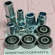 YAMAHA Y15ZR MODIFY PNP Y125ZR SPORTRIM 7PCS BUSH+4 PCS FRONT REAR WHEEL SPECIAL SIZE BEARING HUB WI