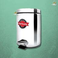 Maspion 5 Liter stainless Steel Pedal Trash Can - Dustbin Pedal
