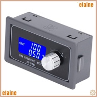 ELAINE Frequency Generator, Adjustable Output LCD Display PWM Signal Generator, Stable DC 3.3V-30V S