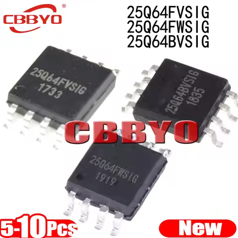(5-10piece)100% New 25Q64FVSIG 25Q64FWSIG 25Q64BVSIG W25Q64FVSIG W25Q64FWSIG W25Q64BVSIG sop-8 Chips