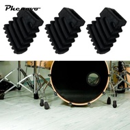 [Phenovo] 3Pcs Percussion Stand Drum Stand Feet Protective Pads Replacement Leg Protectors
