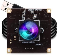 ELP High Speed Wide Angle Global Shutter USB Camera Module for Computer 1080P Mini UVC USB2.0 Webcam