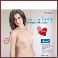 ̅ Women's T-shirt Bra Seamless Magic Wire Bra Women's apparel I.closet 32A 34A 36A 36B size plain