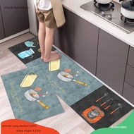 Door Mat Trendy 2 in 1 kitchen Mat YOUFUL Room Door Kitchen Foot Mat - Motif Z