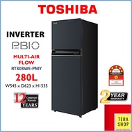 Toshiba 280L Inverter Refrigerator Fridge Peti Sejuk