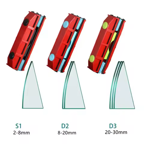 Magnetic Window Cleaner 2-8mm 8-20mm 20-30mm Multi-Option Double Glass Wiper for Cleaning Glass Wind
