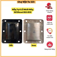 6-hole Iron Dumbbell Cover with Seal for Diesel Engine D15-D24