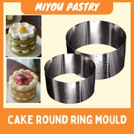 Cake Ring Mould 6/8inch / Stainless Steel Round Ring