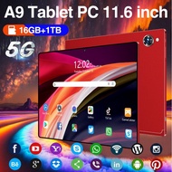 【Resmi 100% ori】 Tablet Murah Galaxy Tab A9 16GB+1.0TB 11.6inch Wif 5GDual SlM Tablet PC Asli Baru T