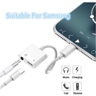 Samsung i Pad USB C to Earphone 3.5mm and Fast Charge 2 in 1 For All Android Smartphone Tablet