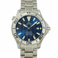 歐米茄海馬系列專業潛水錶300 2255 80 男士腕錶，日期顯示，藍色錶盤，自動機械機芯