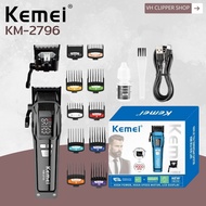 KEMEI เซ็ทปัตตาเลี่ยน Clipper ตัดแต่งทรงผม หนวด เครา จอน ใช้งานแบบไร้สาย รอบหมุน 9000 rpm รุ่น KM-27