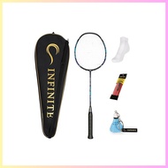 【Direct from Japan】
Lightweight Infinite L-One Badminton Racket (73g, 6U) | High Elasticity Carbon A