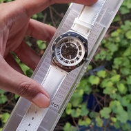 Swatch automatic irony rosseta bianca
