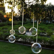 Dickly 5 Pack Clear Plastic Fillable Christmas Tree Ornaments DIY Bath   Transparent Sphere Christma