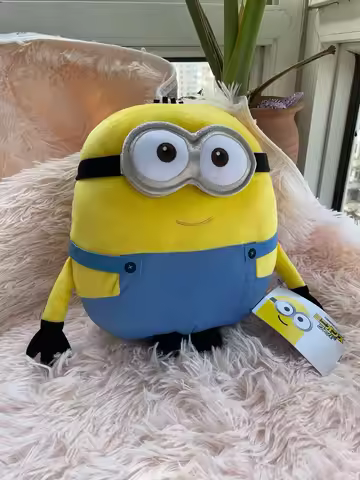 Big-eyed, ultra-cute Minions Otto & Bob Plush Toys - Companion Toys & Children's Birthday Gifts