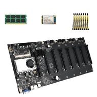 CELE Mining Machine Mainboard BTC-T37CPU Set DDR3 Memory Integrated VGA Interface