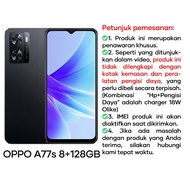 OPPO A77s 8/128GB RAM 8GB+5GB Extendedoppo a77s second original hp oppo a77s hp oppo terbaru 2024 promo