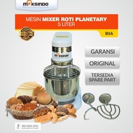 Mesin Mixer Roti Planetary 5 Liter Maksindo B5A