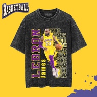 MADMAN Oversize Washed T-Shirt LEBRON JAMES | WO 113