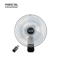 Mistral 16" Wall Fan With Remote Control MWF4035R