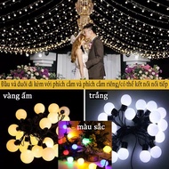 Outdoor decorative light bulb string, beer bar decorative light bulb string, waterproof lamp holder 