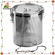 [BuyMoreFun] Stainless Steel Cup Strainer Can Strainer Spice Infuser Strainer Tea Mesh Strainer, 3 S