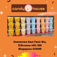 Party Event Pack Cotton Candy Floss & Popcorn (20 cotton candy Floss and 20 popcorn). Handcrafted Fr