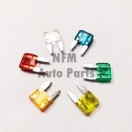 Automotive Mini Fuse 5 / 7.5 / 10 / 15 / 20 / 25 / 30 Amp