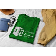 HIJAU Microsoft Excel T-Shirt - Green