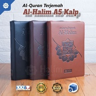 Qudsi - Al Quran Translation Al Halim A5 kalp Zipper - Al Quran Translation